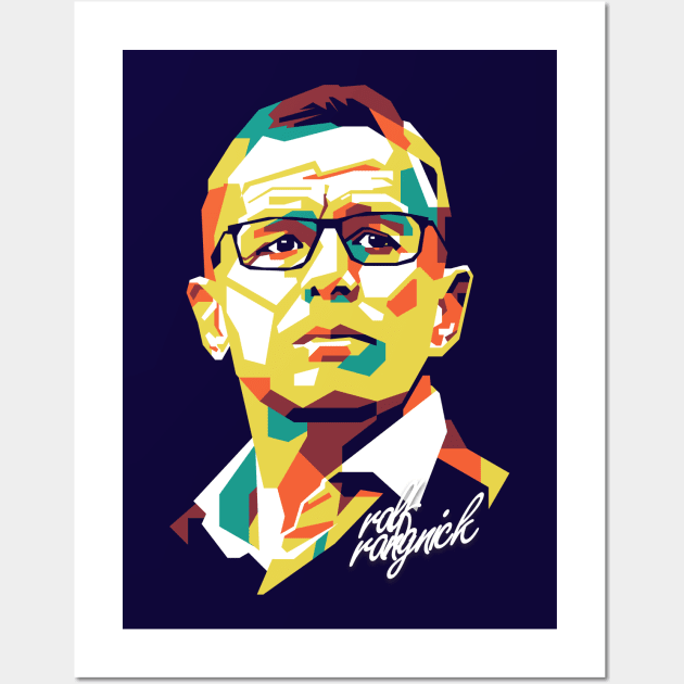 Ralf Rangnick The New Era of Manchester United Wall Art by pentaShop